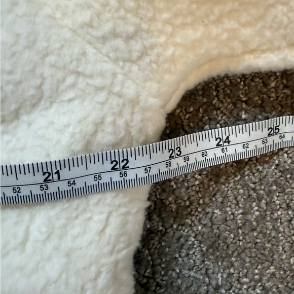 Patagonia Retro Pile Marsupial 1/2 Zip Fleece Pullover Natural/Cream/Blue Large - Picture 10 of 12